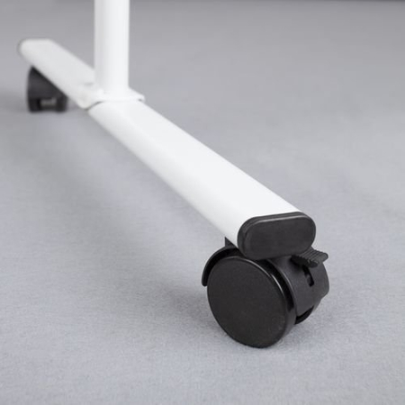 Tablica Mobilna Obrotowa Dwustronna Suchościeralna Magnetyczna 220x100 cm