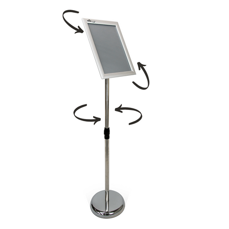 Stojak informacyjny  Menu Board OWZ A3 z ramą aluminiową