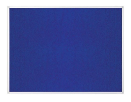 Tablica Tekstylna Filcowa 170x100 cm w Ramie Aluminiowej WA1 - Niebieska
