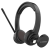 Słuchawki bezprzewodowe Q-CONNECT, z mikrofonem, czarne
