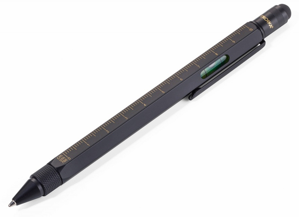 Długopis wielozadaniowy TROIKA Construction, czarny mat