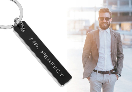 Brelok TROIKA Mr Perfect, emaliowany metal