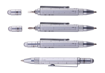 Długopis wielozadaniowy TROIKA Construction Liliput, żółty