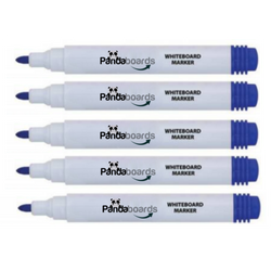 Markery do Tablic Białych Magnetycznych Suchościeralnych 1-3 mm NIEBIESKIE - 5 szt.