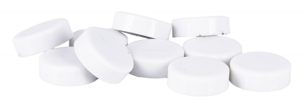 Magnesy do tablic Q-CONNECT, okrągłe, 20mm, 10szt, białe