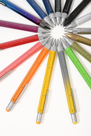 Długopis wielozadaniowy TROIKA Construction, czerwony