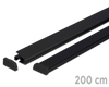 Listwy plakatowe Standard 200 cm - czarne