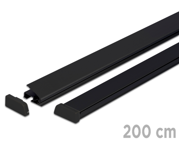 Listwy plakatowe Standard 200 cm - czarne