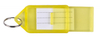 Zawieszki na klucze Q-CONNECT, 55x30mm, 40 szt., żółte