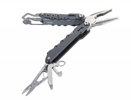 Brelok TROIKA Multitool Reisegerat, czarny