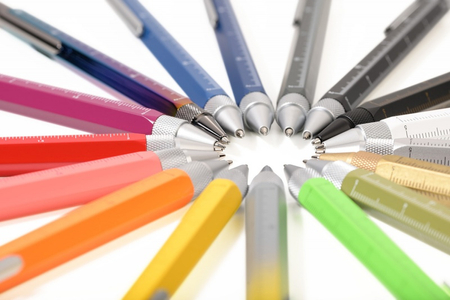 Długopis wielozadaniowy TROIKA Construction, czarny