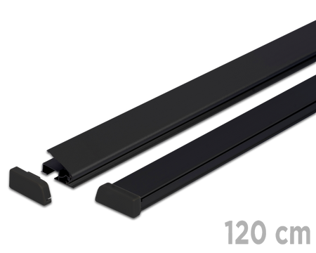 Listwy plakatowe Standard 120 cm - czarne