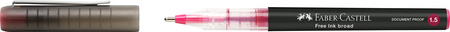 CIENKOPIS KULKOWY FREE INK 1,5 mm BORDOWY FABER-CASTELL