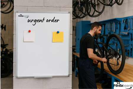 Tablica Magnetyczna Biała Suchościeralna 120x80 / 80x120 cm w Ramie Aluminiowej WA1