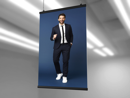 Listwy plakatowe Standard 100 cm - czarne