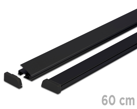 Listwy plakatowe Standard 60 cm - czarne