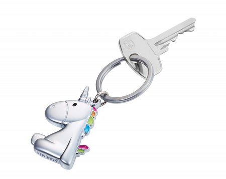 Brelok TROIKA Einhorn, emaliowany metal