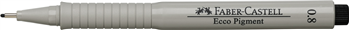 CIENKOPIS ECCO PIGMENT 0,8MM CZARNY FABER-CASTELL
