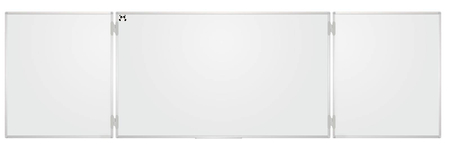 Tablica CERAMICZNA Rozkładana Tryptyk Magnetyczna Suchościeralna 170x100 /340 cm