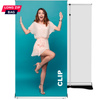 Roll up Clip 100x220 - system wymiany grafiki, teleskopowy maszt