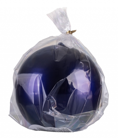 Świeca kula DONAU HOME Aurora, 100x100mm, kobalt