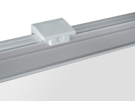 Tablica Tekstylna Filcowa 90x60 cm w Ramie Aluminiowej WA1 - Szara