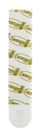 Rzepy COMMAND™ (17206), do wieszania obrazów, duże, 8 szt. białe