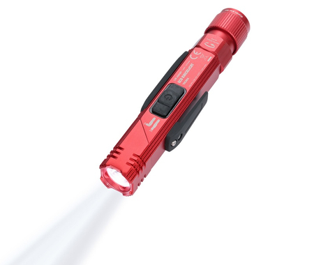 Latarka TROIKA Eco Knicklicht, czerwona