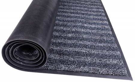 Wycieraczka pod drzwi PandaBoards 60x40 cm, czarna