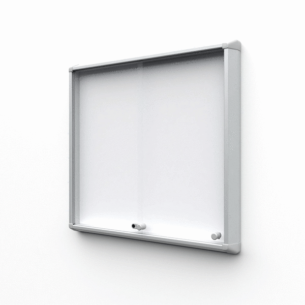 Gablota Ogłoszeniowa Informacyjna, z drzwiami przesuwanymi - 15xA4