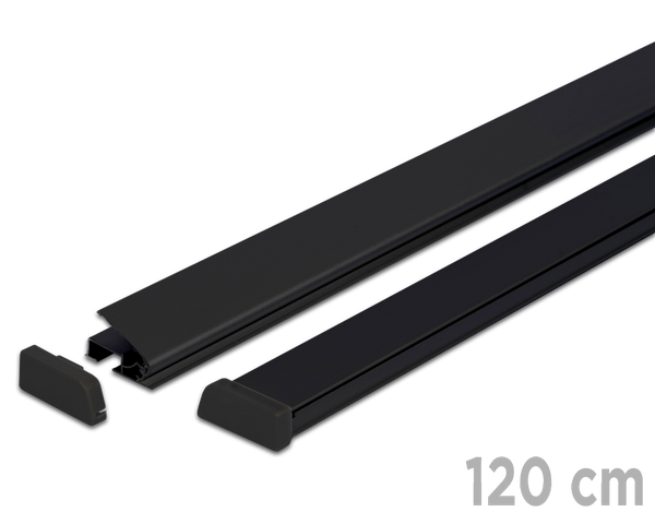 Listwy plakatowe Standard 120 cm - czarne