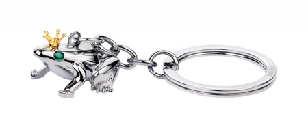 Brelok TROIKA Froschkonig, emaliowany metal