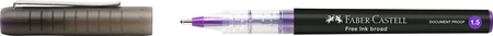 CIENKOPIS KULKOWY FREE INK 1,5 mm FIOLETOWY FABER-CASTELL