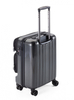 Walizka TROIKA 36 Hours Trolley, poliwęglan, szara