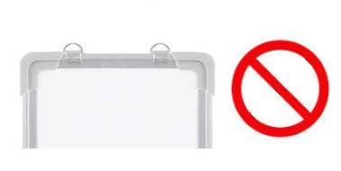 Tablica PandaBoards WA1 30x40 cm - biała suchościeralna magnetyczna w ramie aluminiowej