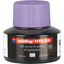 Stacja uzupełniająca E-HTK 25 do zakreślaczy EDDING, pastelowy fiolet